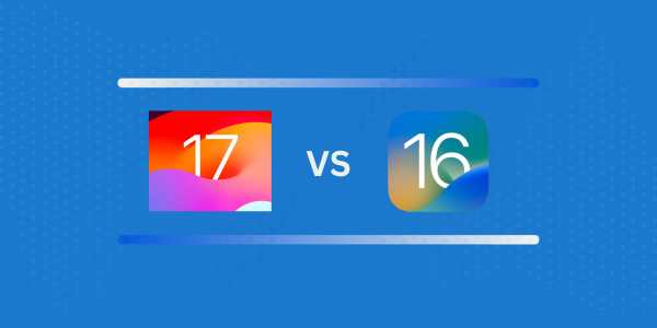 IOS 17 versus iOS 16